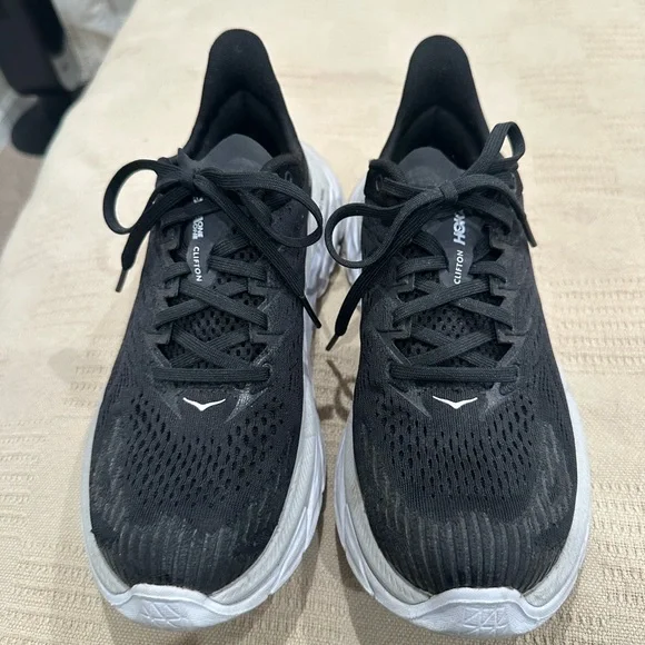 Hoka Black Clifton Edge Sneakers - Picture 3 of 7